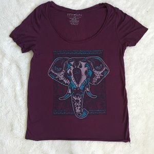 Purple Elephant T-Shirt